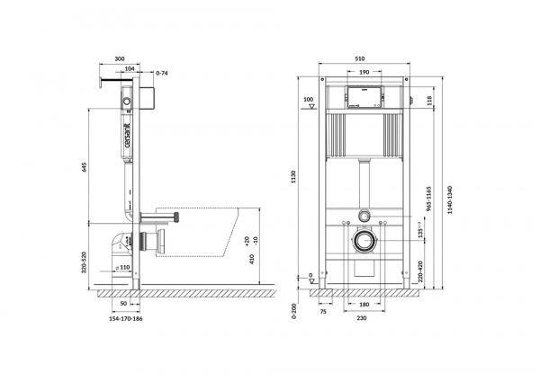 Инсталляция AQUA PRIME P 50Z для унитаза пневматическая оцинкованная 63476  в оптовом каталоге ООО Фарфор,фото