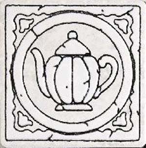 Декор Ницца А1756/1223 9,9*9,9 чайник сер.