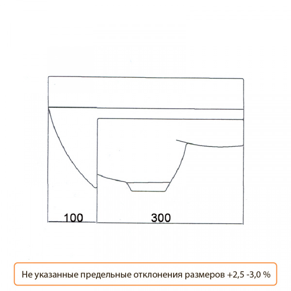 Умывальник Браво мебельный Лобненский стройфарфор  в оптовом каталоге ООО Фарфор,фото