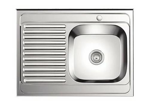 Мойка 60х80 правая с сифоном L98060-R Ledeme  в оптовом каталоге ООО Фарфор, фото